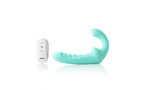 Arosum VibraTwin Remote Controlled Rechargeable Come Hither Strapless Strap On Arosum