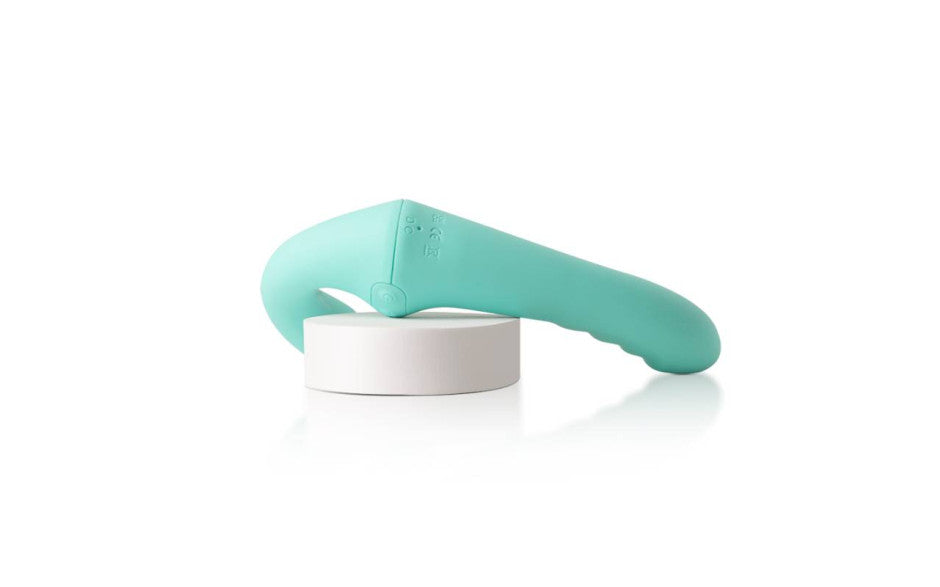Arosum VibraTwin Remote Controlled Rechargeable Come Hither Strapless Strap On Arosum