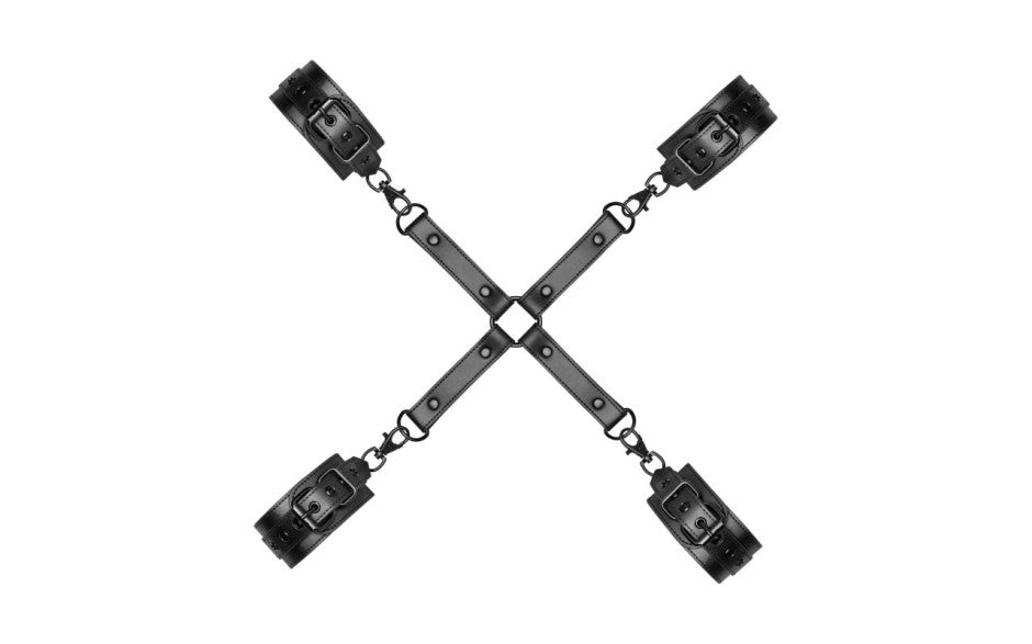 Bedroom Fantasies BDSM Play Hogtie With Hand & Ankle Cuffs