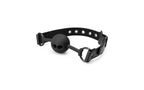Bedroom Fantasies Breathable Silicone Ball Gag Black