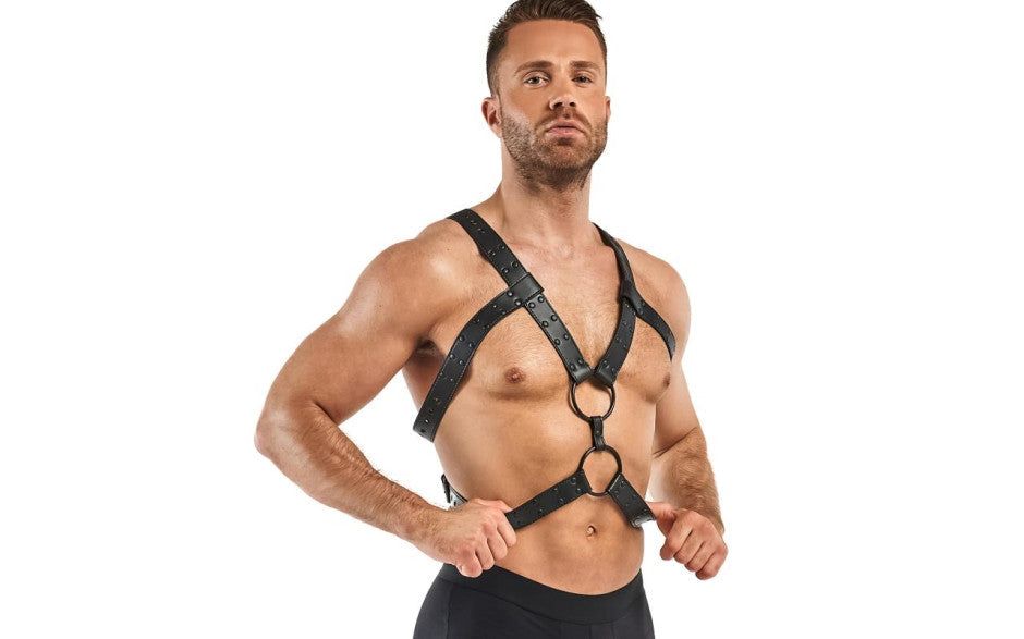Bedroom Fantasies Rocco BDSM Play Harness Black Bedroom Fantasies