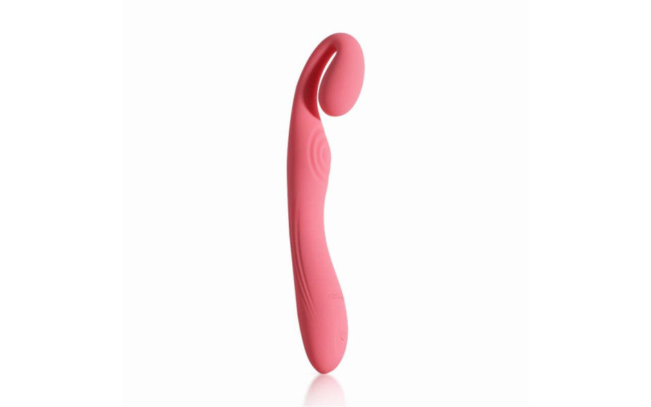 Arosum G Snuggle Ultrasoft Sprout Shaped Unisex Rechargeable G Spot Vibrator Arosum