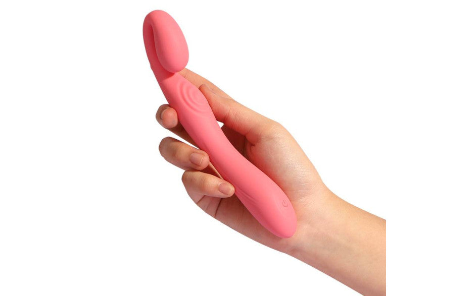 Arosum G Snuggle Ultrasoft Sprout Shaped Unisex Rechargeable G Spot Vibrator Arosum