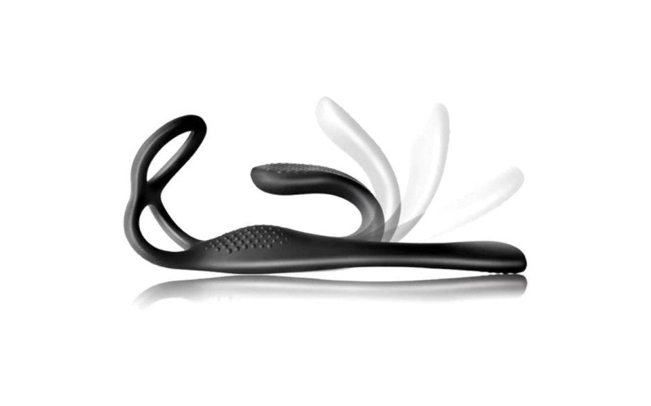 Rocks Off The Vibe Dual Stimulation Pleasure Set Cock Balls & Anal Stimulator Rocks Off