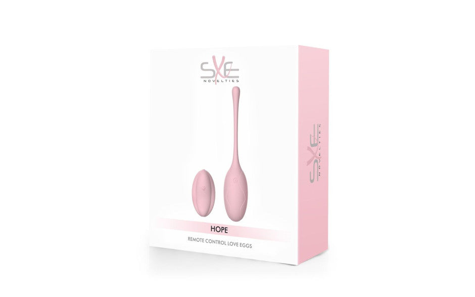 SXE Hope Remote Control Silicone Love Egg Massager SXE