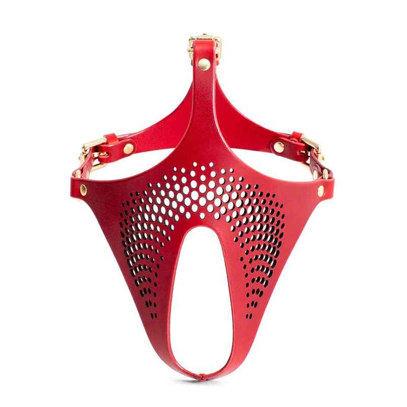 Daytona Ex Machina Genuine Leather Mask Red Daytona Main image