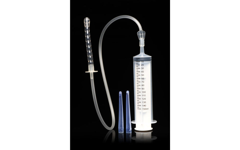 XR Brands CleanStream Enema Syringe With Attachments XR Brands Main image