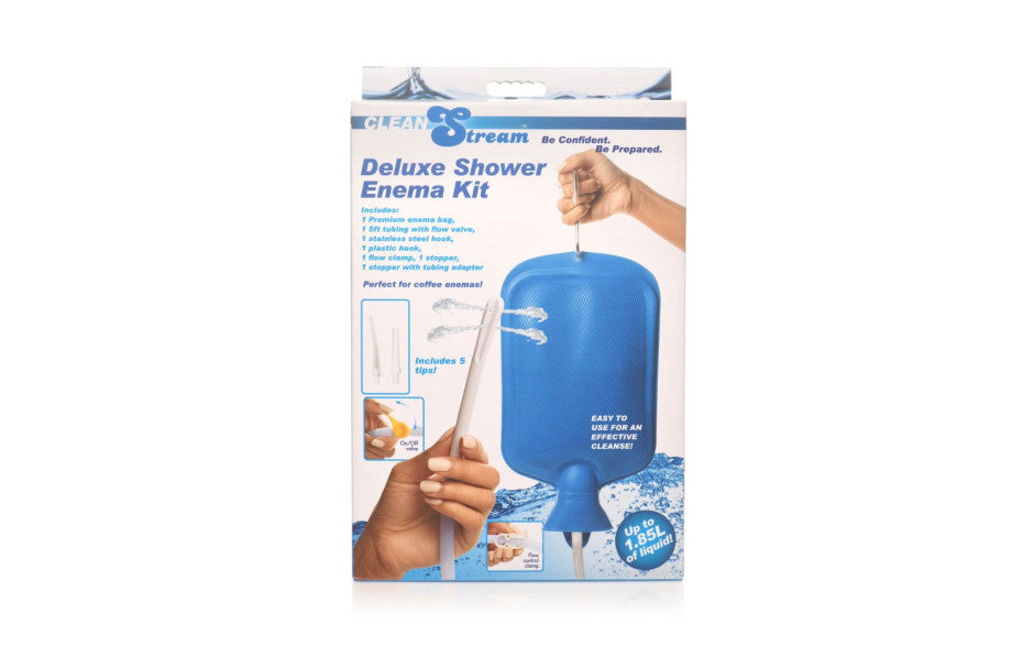 XR Brands CleanStream Deluxe Shower Enema Bag & Nozzle Kit XR Brands Main image