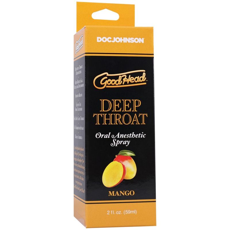 GoodHead Deep Throat Spray Mango 59ml GoodHead