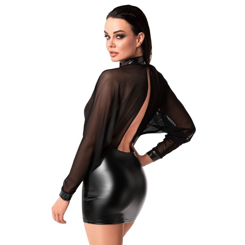 Noir Opium Mini Dress Noir