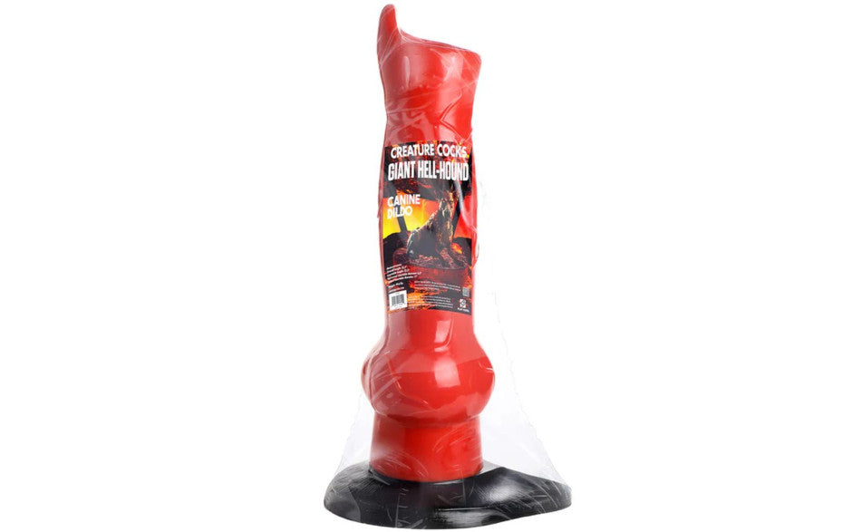 XR Brands Creature Cocks Giant 1 Meter Tall Hell Hound Canine Fantasy Dildo XR Brands