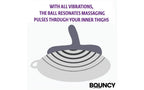 Bouncy Bliss Classic Inflatable Sit On Massager Vibrator Bouncy Bliss