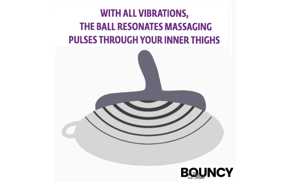 Bouncy Bliss Classic Inflatable Sit On Massager Vibrator Bouncy Bliss
