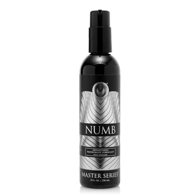 Master Series Numb Desensitizing Water Based Lubricant With Lidocaine Master Series Main image