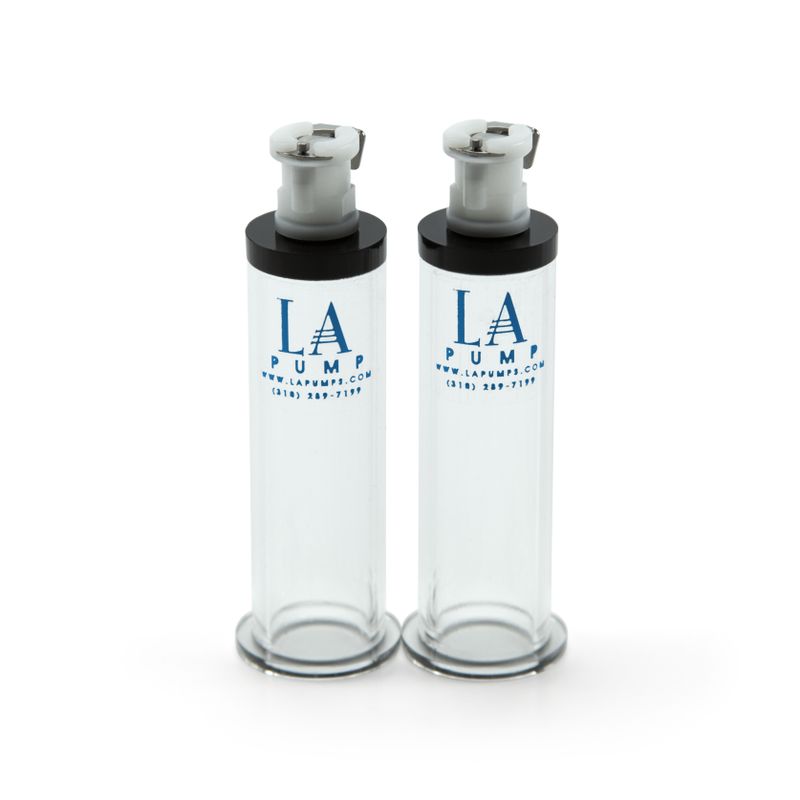 LA Pump Nipple Enlargement Cylinders Pair 16mm LA Pump