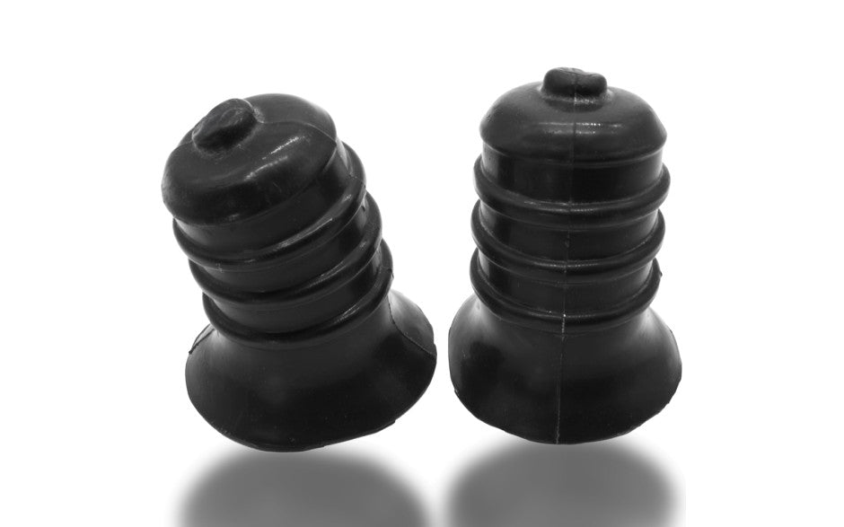 OxBalls Ribnibs Curved Springy Ribbed Nipple Suckers Night Edition OxBalls