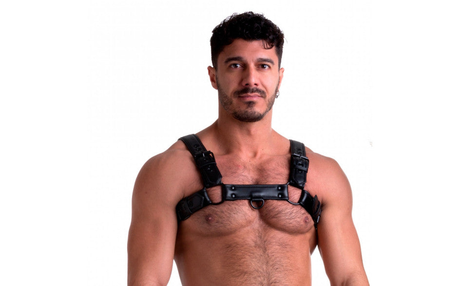 Sport Fucker Vegan Bulldog BDSM Play Harness Black Sport Fucker Main image