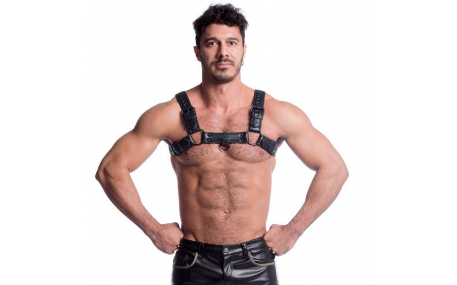 Sport Fucker Vegan Bulldog BDSM Play Harness Black Secondary image