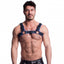 Sport Fucker Vegan Bulldog Harness Black / Blue M / L Sport Fucker