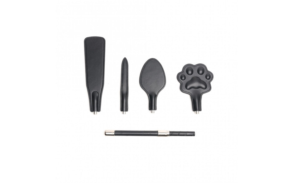Sport Fucker Vegan Interchangeable Tip BDSM Crop 4 Piece Sport Fucker