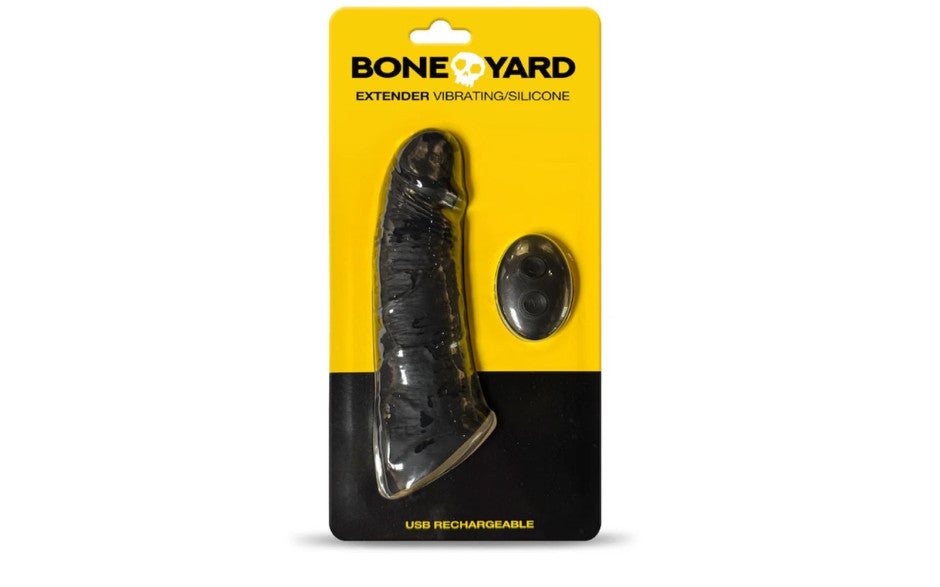 C1R Releasing Boneyard Vibrating Silicone Penis Extender Main image