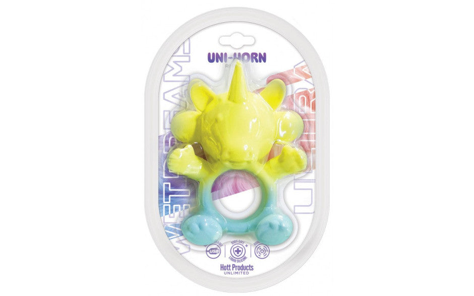 Hott Products Wet Dreams Ultra 20 Mode UniHorn Cock Ring Secondary image
