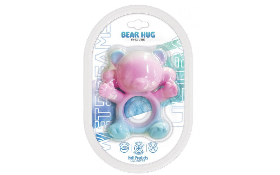 Hott Products Wet Dreams Ultra 20 Mode Bear Hug Cock Ring