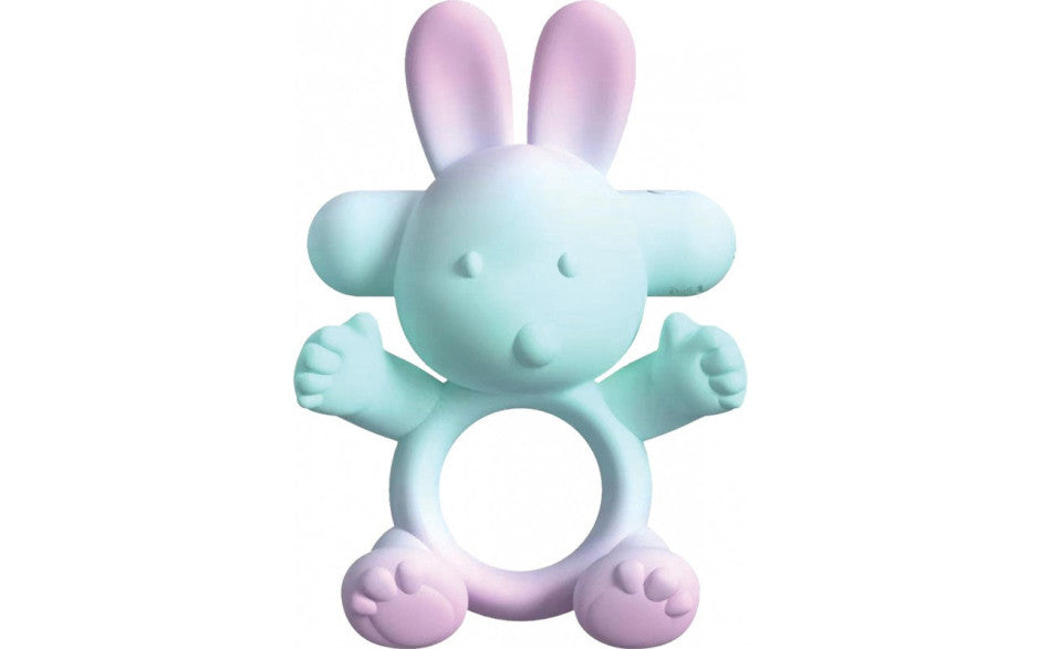 Hott Products Wet Dreams Ultra Buzzy Bunny Mens Cock Ring