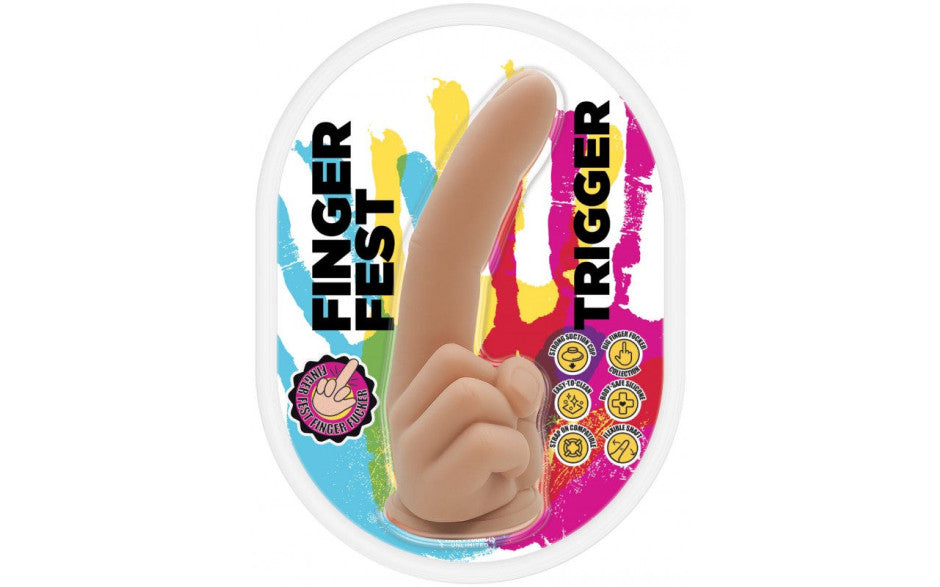 Hott Products Trigger Finger Shape Realistic Dong Hott Products