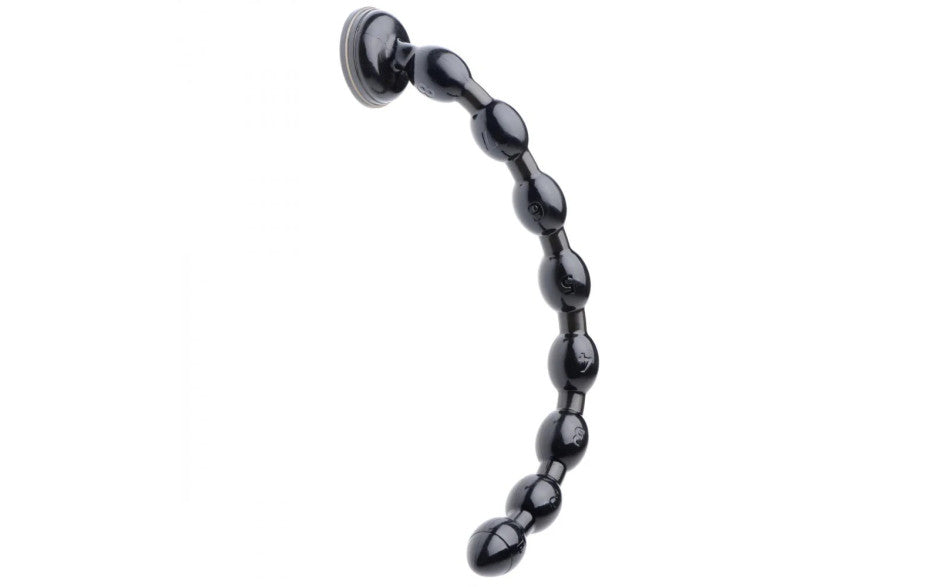 XR Brands Hosed Beaded Textured Anal Snake Beads 19 Inch XR Brands
