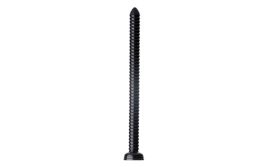 XR Brands Hosed Ribbed Anal Snake 19 Inch XR Brands