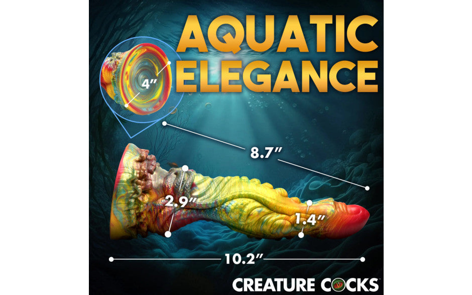 XR Brands Creature Cocks Majestic Merman Fantasy Silicone Dildo XR Brands