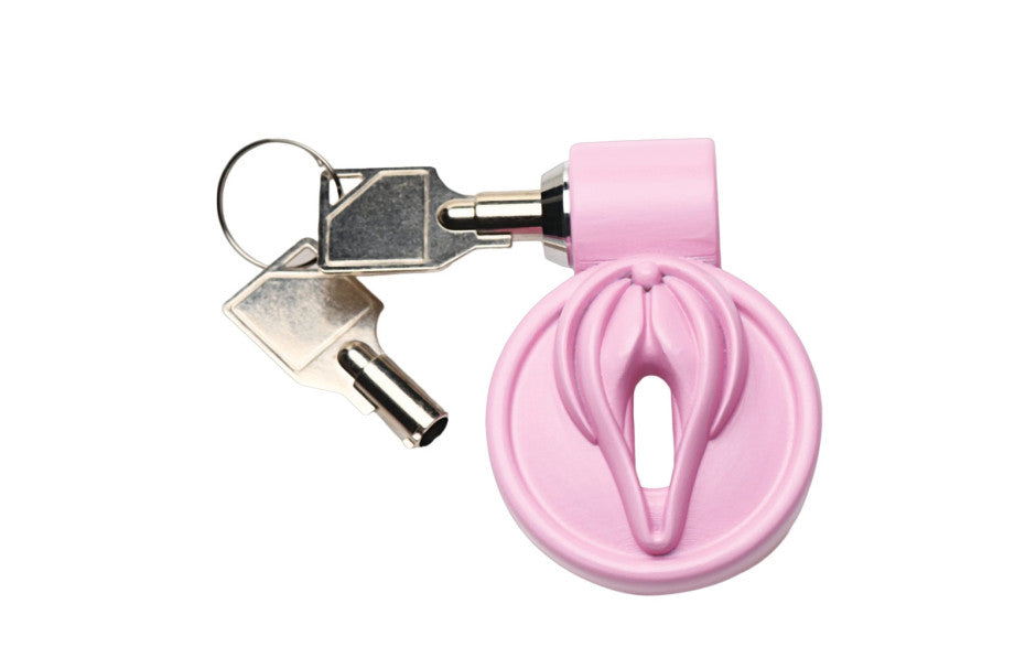 XR Brands Master Series Pussification Vulva Male Chastity Cage XR Brands Main image