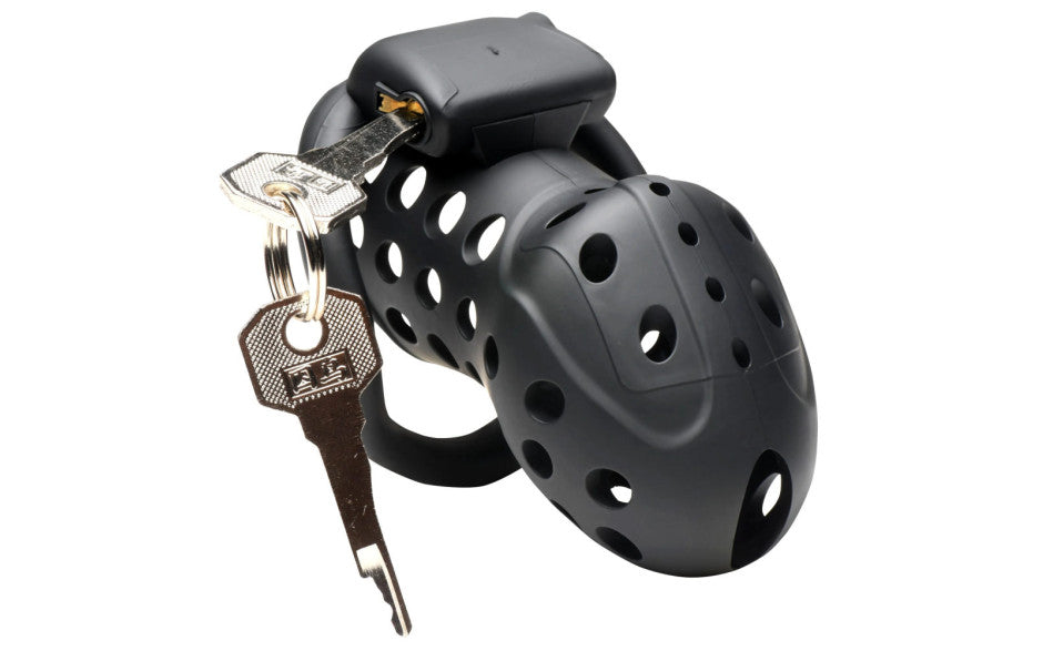 XR Brands Master Series Lock Down Male Chastity Cage XR Brands Main image
