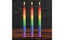 XR Brands Master Series Pride Candles Rainbow Drip Candle 3 Piece XR Brands
