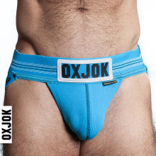 Oxballs Slingjock Upthrust Slider-Strap Jock Pool Blue Main image