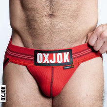 Oxballs Slingjock Upthrust Slider-Strap Jock Red Hot Secondary image
