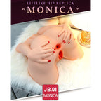 Naked Factory Spread Me Monica Pussy & Anal Torso Masturbator Naked Factory