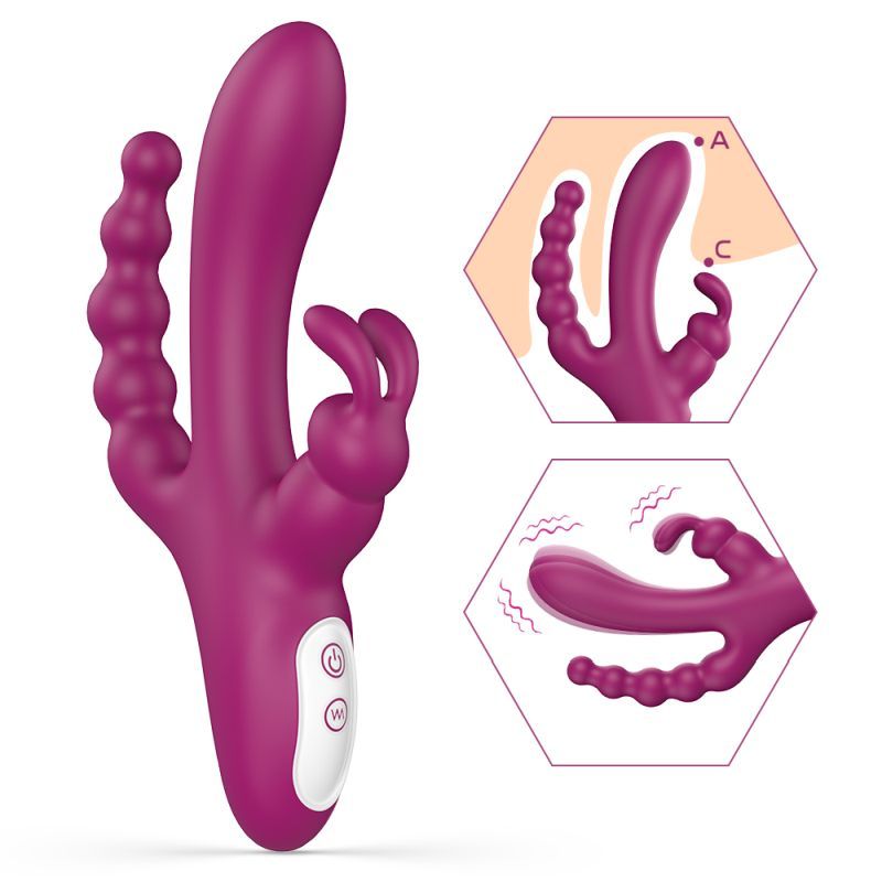 S Hande Joker Triple Ecstasy Rabbit Vibrator S-Hande Main image
