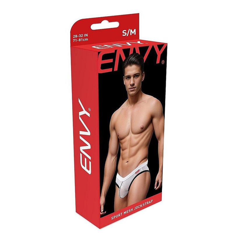 Envy Sport Mesh Jock White Envy
