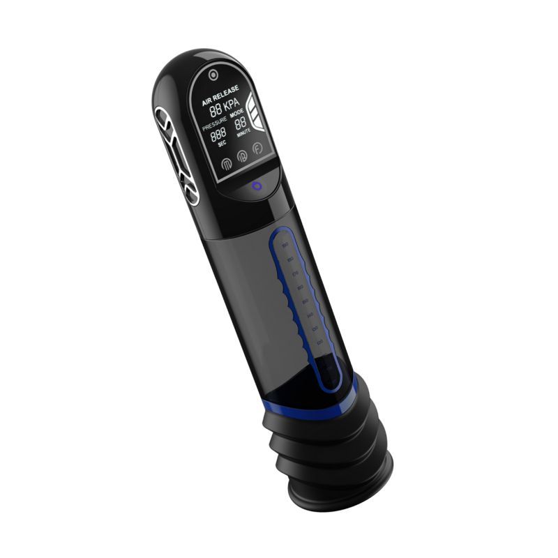 Peak Performa ISP90 Curve Infrared Automatic LCD Penis Pump Blue Peak Performa