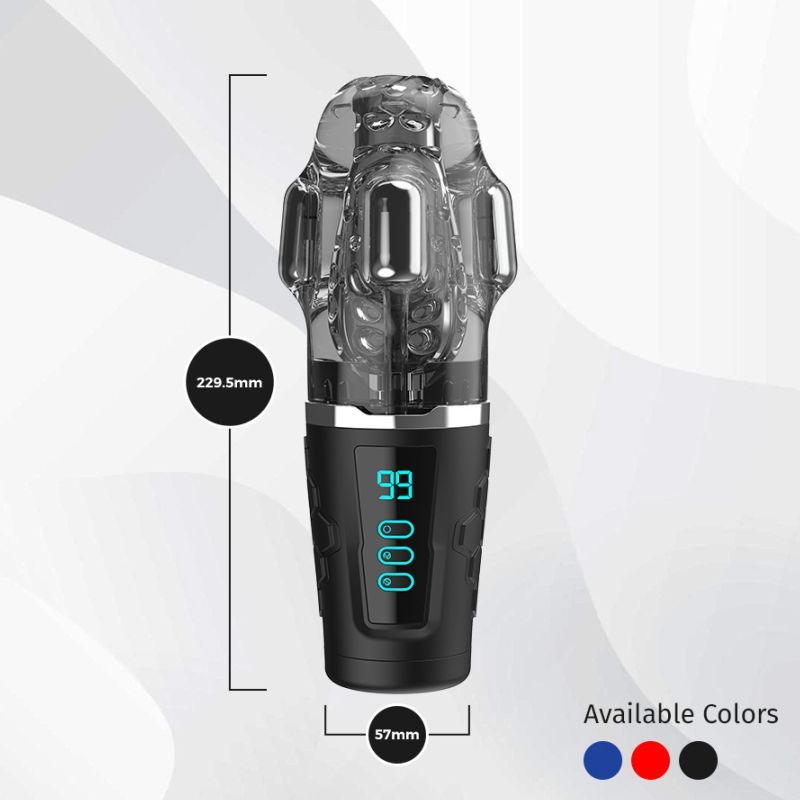 Peak Performa Hypershaker Automatic App Controlled LCD Masturbator Peak Performa