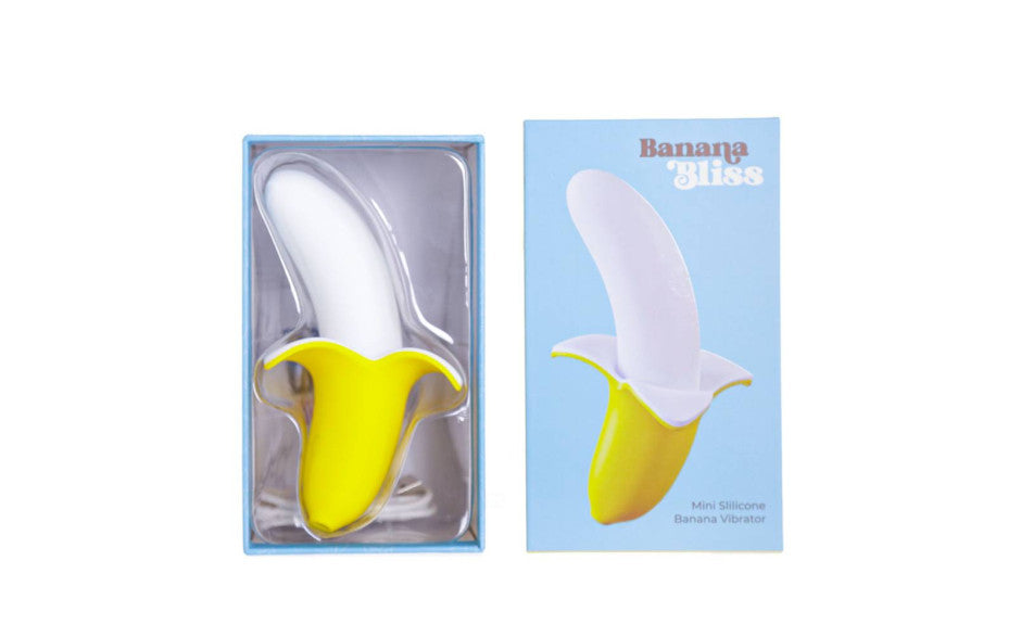 BMS Factory Banana Bliss Silicone Vibrator 13cm