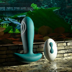 Gender X TUNNEL TAPPER USB Rechargeable Tapping Anal Plug With Wireless Remote Gender X