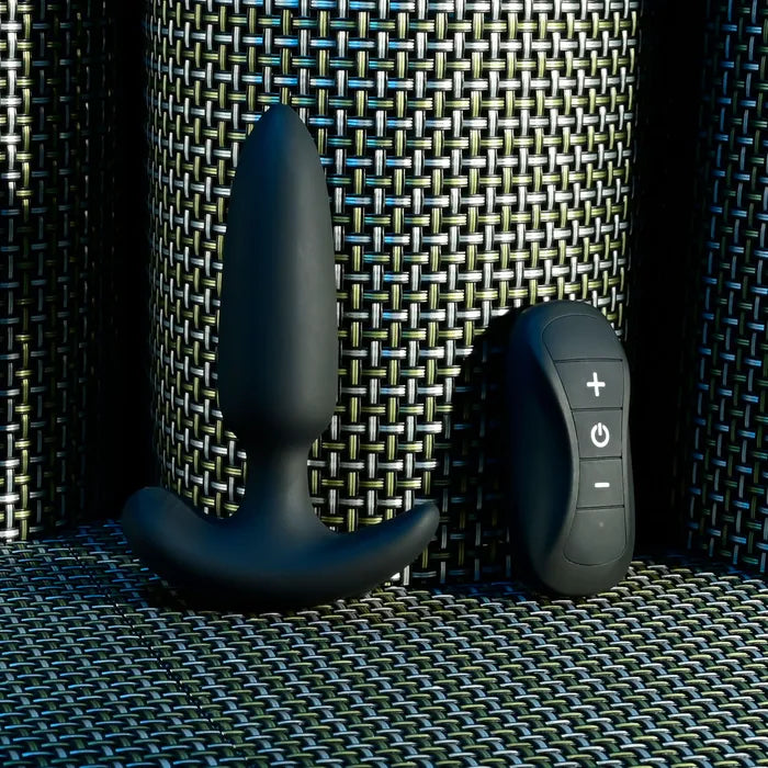 Selopa BLACK BEAUTY USB Rechargeable Vibrating Butt Plug With Wireless Remote Selopa