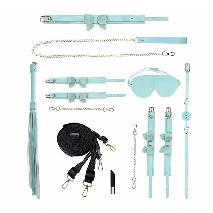 OUCH! Paris Collection Kit With Bag 8 Piece Kit Baby Blue Secondary image