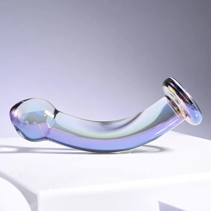 Playboy Pleasure JEWELS KING Glass Dildo 16.3cm Clear Playboy Pleasure