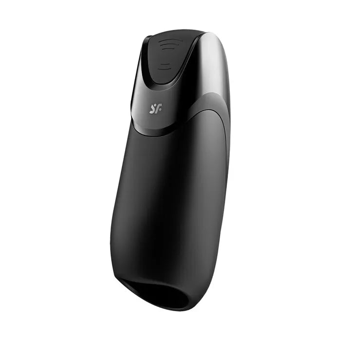 Satisfyer Men Vibration+ USB Rechargeable Masturbator With App Control Black Satisfyer Main image