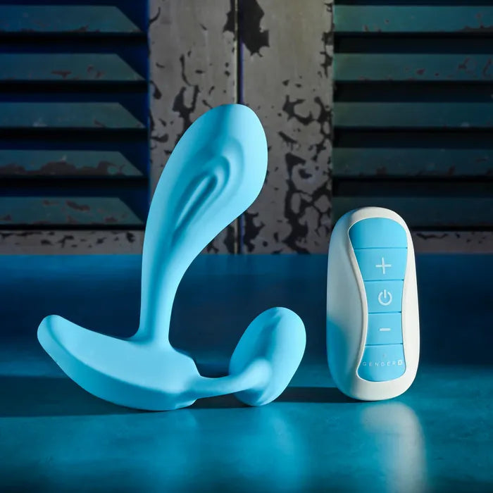 Gender X WEAR ME OUT USB Rechargeable Wearable Vibrator With Wireless Remote 11.1cm Gender X