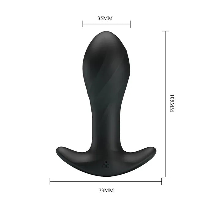 Party Up KEITH USB Rechargeable Vibrating Butt Plug Party Up
